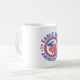 Eagle Soul American Roll 4th of July Celebration Kaffemugg