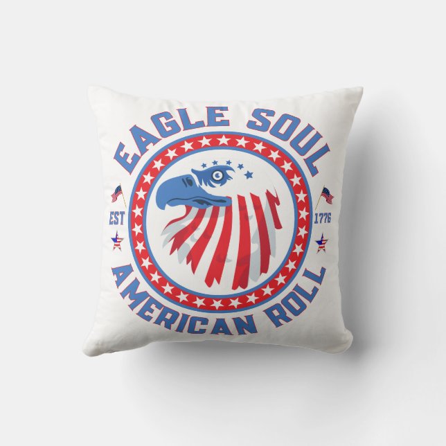 Eagle Soul, American Roll Kudde (Baksida)