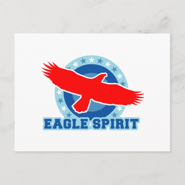 Eagle Spirit Vykort (Framsida)