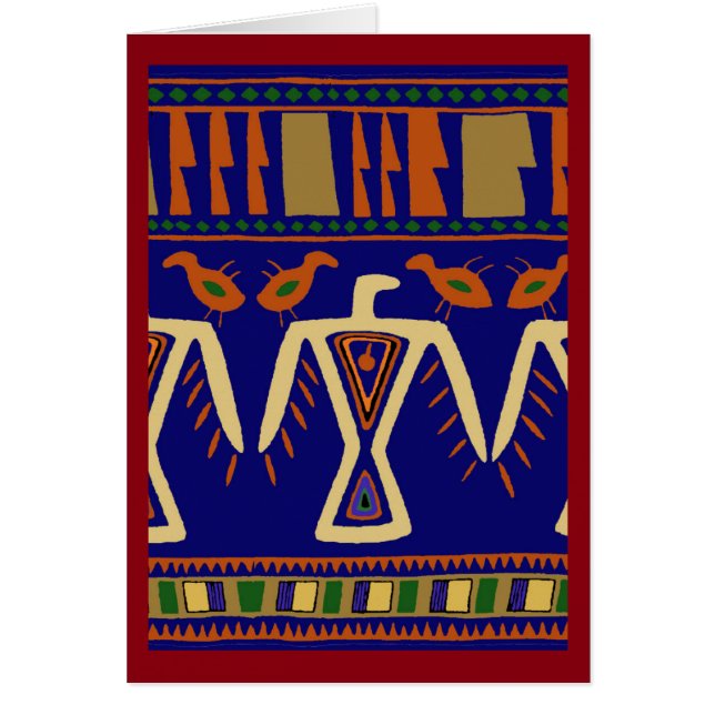 Eagle Spirits Hälsningskort (Framsidan)