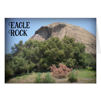 Eagle Sten California Monument Landmark Hälsningskort