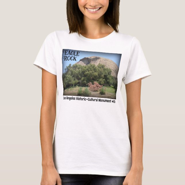 Eagle Sten California Monument Landmark T Shirt (Framsida)