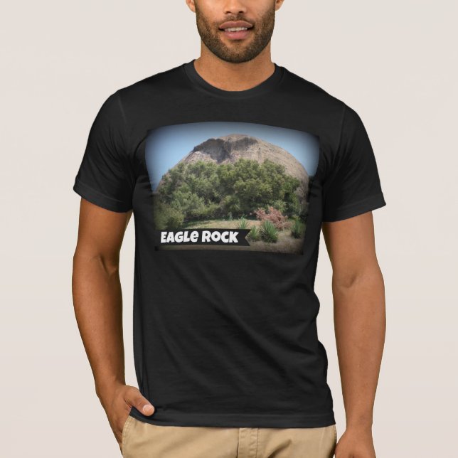Eagle Sten California Monument Landmark Tee Shirt (Framsida)