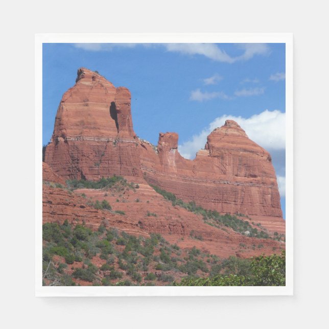 Eagle Sten I Sedona Arizona Travel Photography Pappersservett (Framsidan)