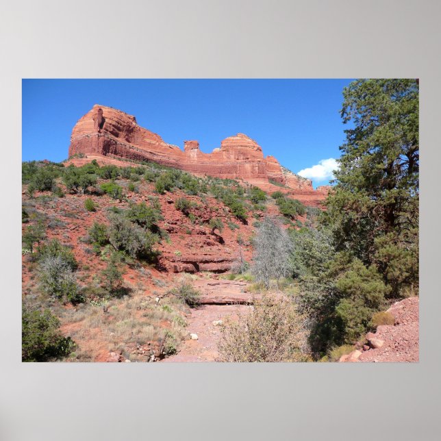 Eagle Sten II Sedona Arizona Travel Photography Poster (Framsidan)