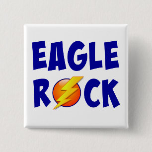 Eagle Sten Lightning Bolt Knapp