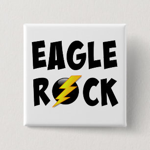 Eagle Sten Lightning Bolt Knapp