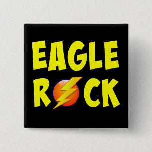 Eagle Sten Lightning Bolt Knapp