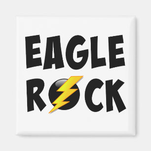 Eagle Sten Lightning Bolt Magnet