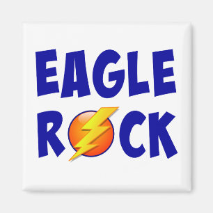 Eagle Sten Lightning Bolt Magnet
