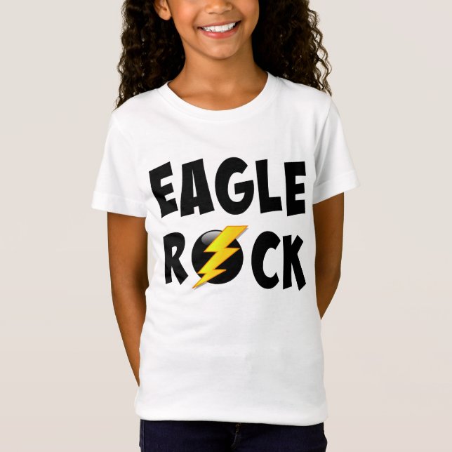Eagle Sten Lightning Bolt T-shirt (Framsida)