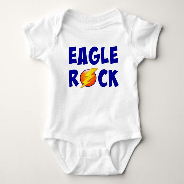 Eagle Sten Lightning Bolt T-shirt (Framsida)
