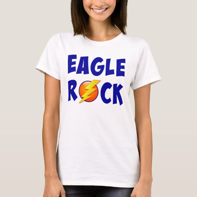 Eagle Sten Lightning Bolt Tee Shirt (Framsida)