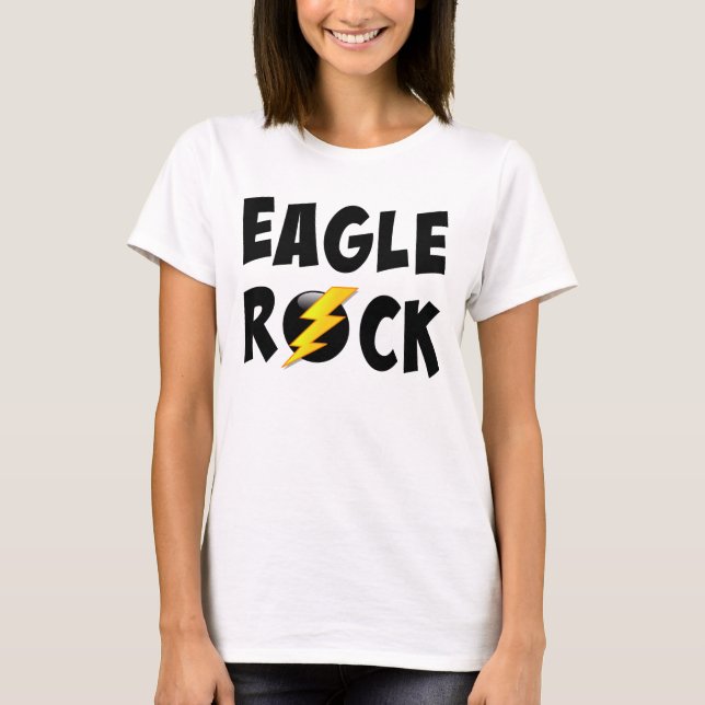 Eagle Sten Lightning Bolt Tee Shirt (Framsida)