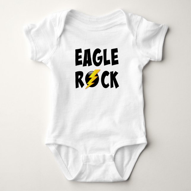 Eagle Sten Lightning Bolt Tee Shirt (Framsida)