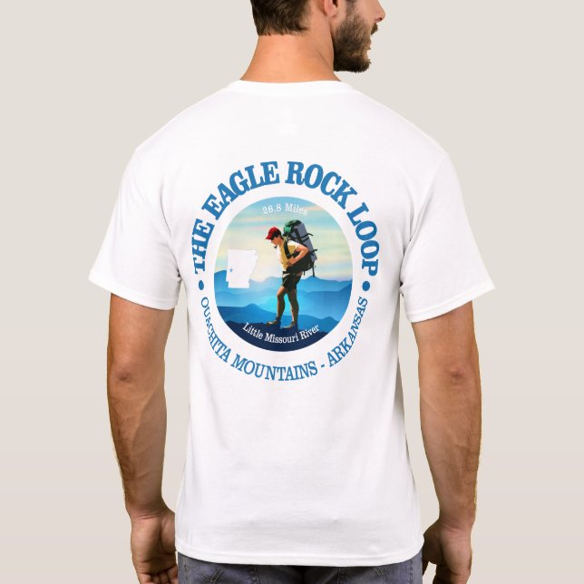 Eagle Sten loop Trail T Shirt (Baksida)