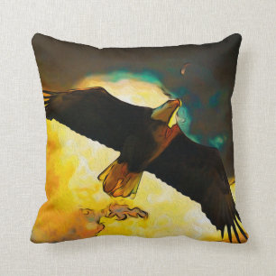 Eagle Storm - Fantasy Art i Örn Kudde