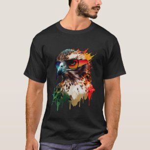 Eagle sunglass semester sol naturskyddskaraktär fö t shirt