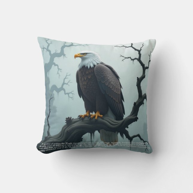 Eagle Symbolism Kudde (Framsida)