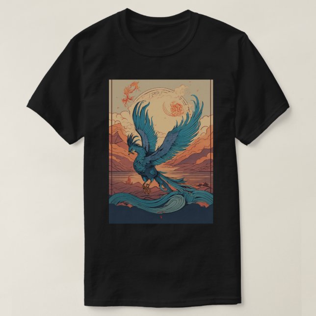 Eagle t-shirt koi bhi färg (Design framsida)