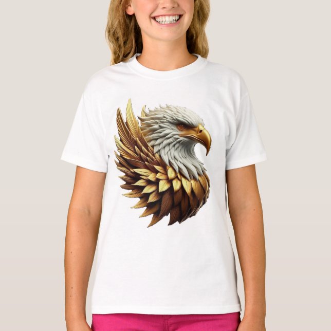 "Eagle Tattoo T-Shirt Design" (Framsida)