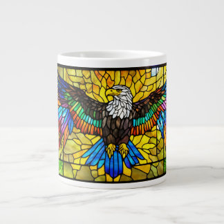 Eagle-tryckt kaffe mugg jumbo mugg