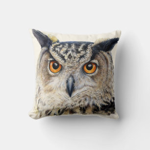Eagle uggla bra art dekorativ kudde