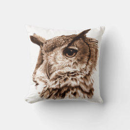 Eagle uggla bra art dekorativ kudde