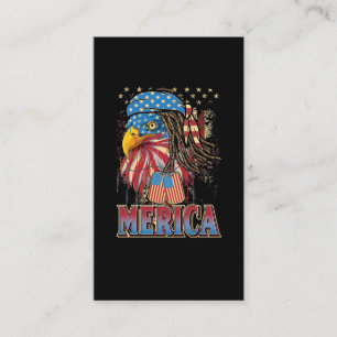 Eagle USA 4:e juli Merica Visitkort