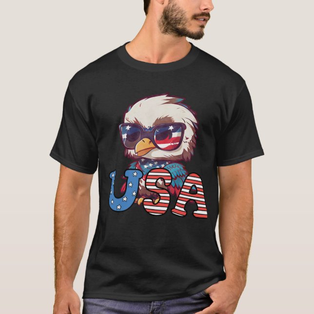 Eagle USA T Shirt (Framsida)