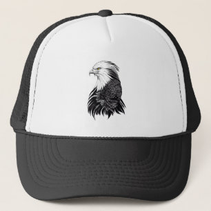 Eagle Vild Animal Nature Illustration Art Tattoo Keps