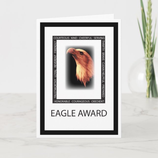 Eagle Virtues Kort (Framsida)