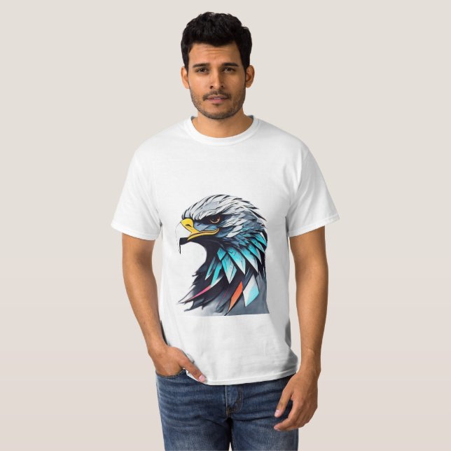 "Eagle Visionaries: Mode in Flight" T Shirt (Hel framsida)