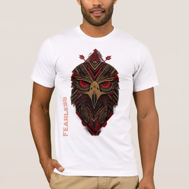 Eagle warrior T-Shirt (Framsida)