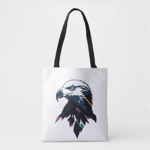Eagle Wildlife Nature Illustration Silhouette Fly Tygkasse