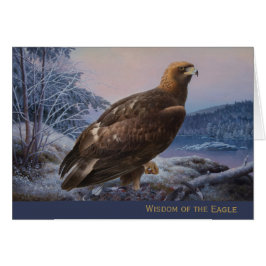 Eagle wisdom Ferdinand von Wright 1884 CC0055-kort Hälsningskort