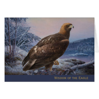 Eagle wisdom Ferdinand von Wright 1884 CC0055-kort Hälsningskort