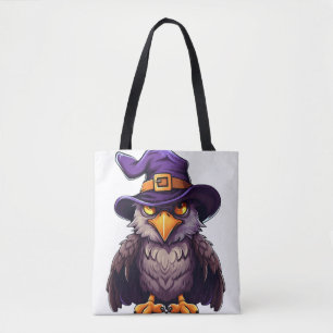 Eagle Witch Hat Funny Halloween Costume för barn Tygkasse