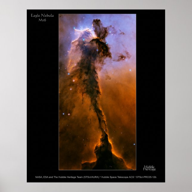 EagleNebula-M16-2005-12b Poster (Framsidan)