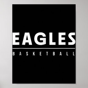Eagles Basketball Tanktop Poster