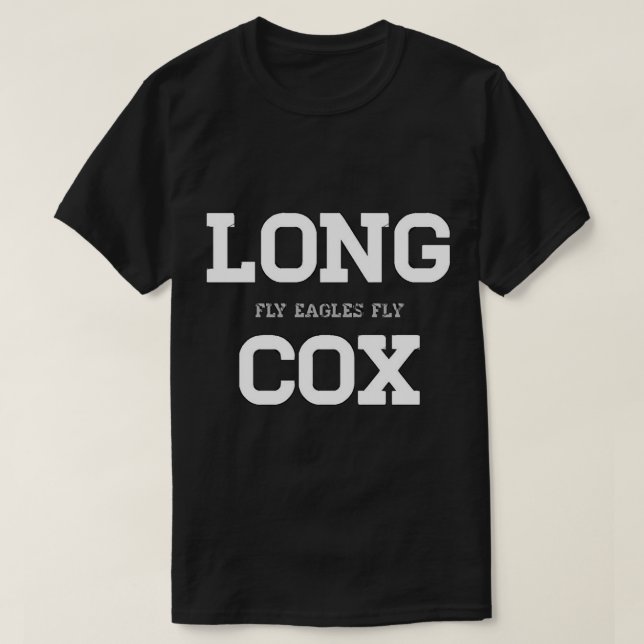Eagles Chris Long och Fletcher Cox Tee (Design framsida)