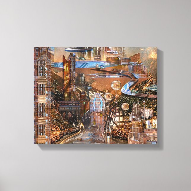 Eagles Den Wrapped Canvas (Framsida)