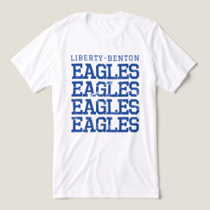 Eagles Distress LB, GraphicLoveShop T Shirt