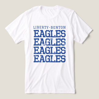 Eagles Distress LB, GraphicLoveShop T Shirt