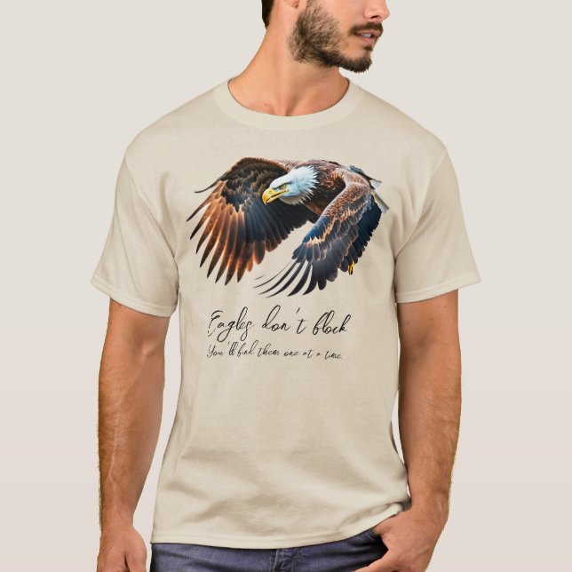 Eagles Flock inte | ÖRN | Manar Basic T Shirt (Framsida)