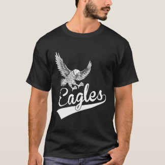 Eagles Fly Vintage Eagles Finge Bird Inspirationa T Shirt