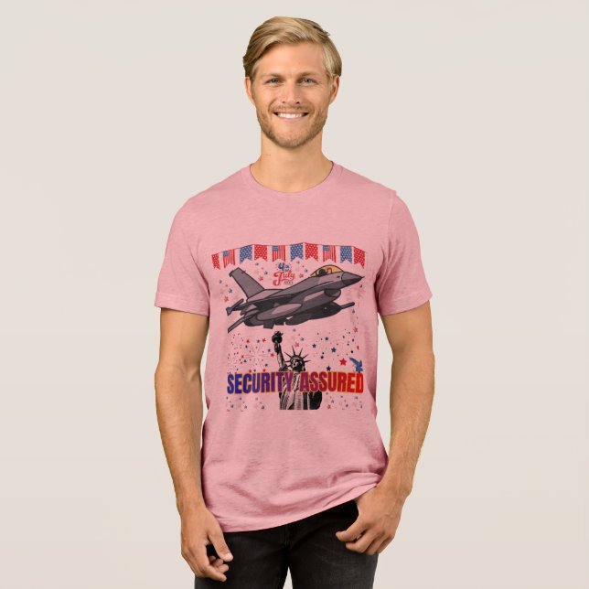 Eagle's Freedom Flight mauve T Shirt (Framsida Full)
