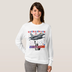 Eagle's Freedom Flight vit T Shirt
