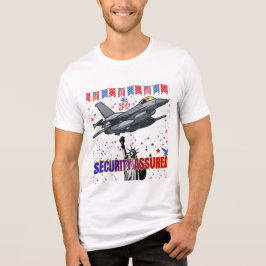 Eagle's Freedom Flight vit T Shirt