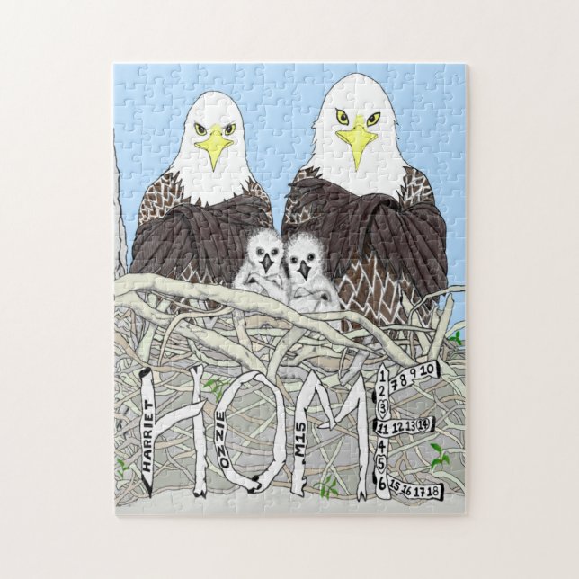 Eagles Harriet Ozzie M15 Es 17+18 HOME STRONGER ER Pussel (Vertikal)